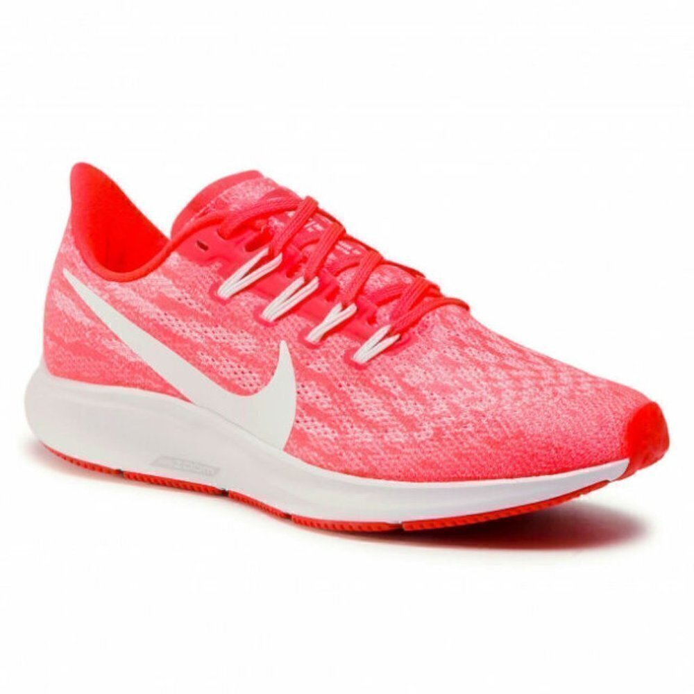 NIKE Air Zoom Pegasus 36 Laser Crimson Platinum Tint in Laser Crimson Size US 7 - Picture 3 of 9